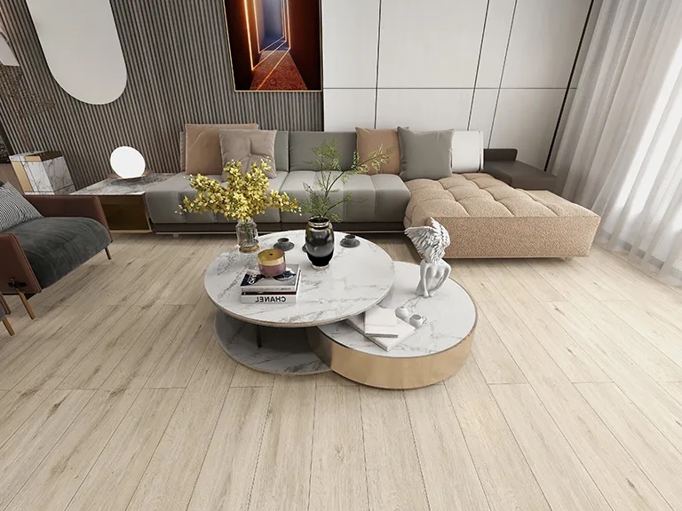 Overview Inspire XL Hybrid Flooring Travertine