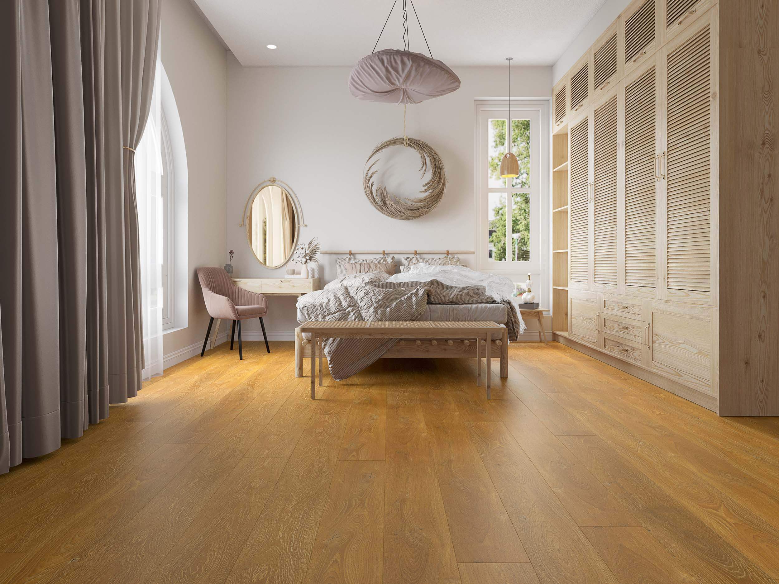 Overview Airstep Adare Laminate Caramel Oak