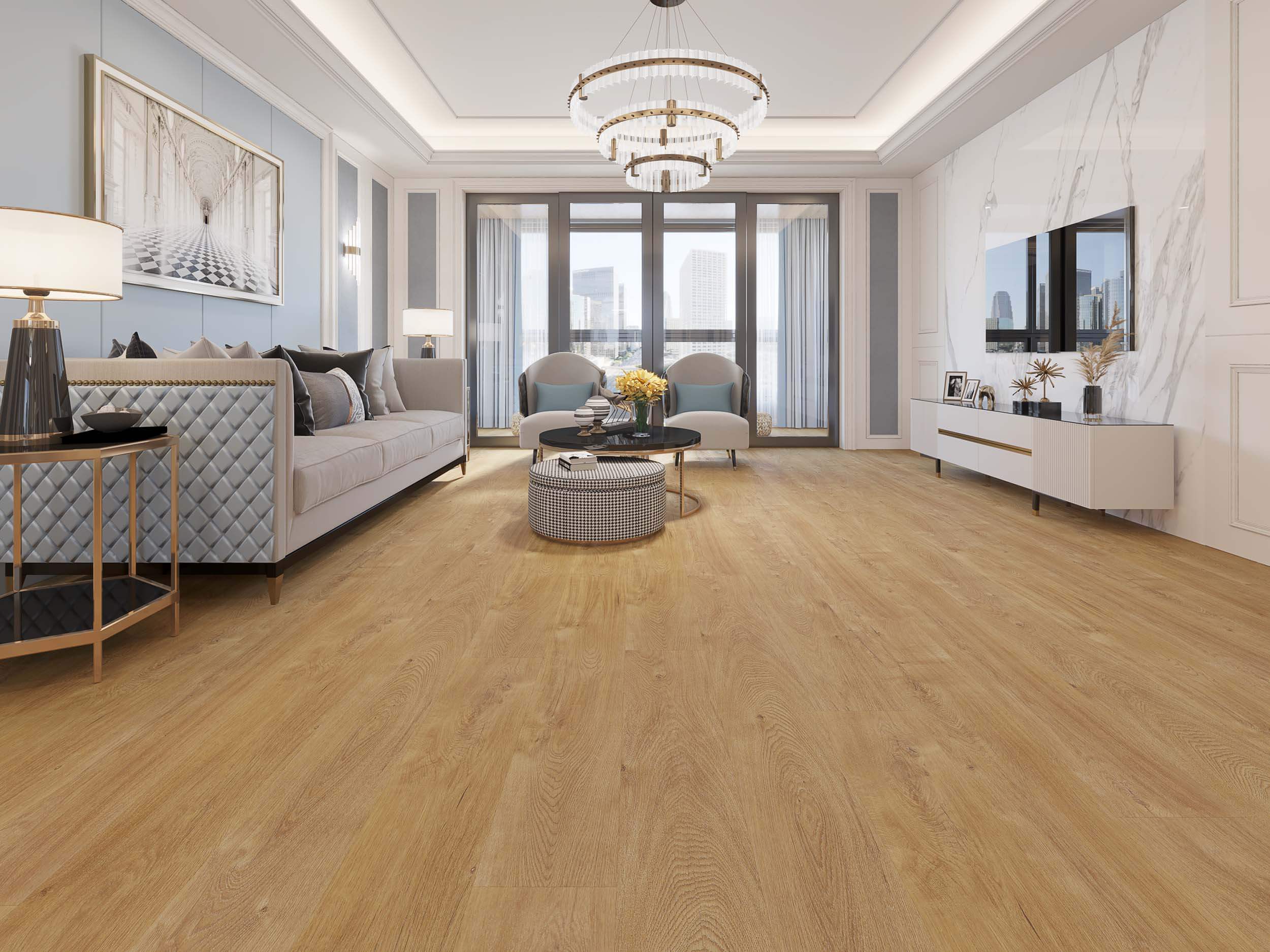 Overview Airstep Keeta Laminate Honey Oak