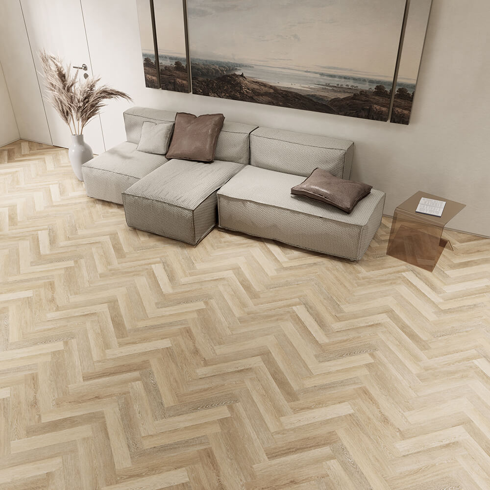 Decoline The Herringbone Hybrid Beach Oak