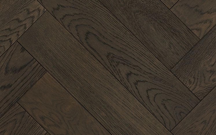 Australian Select Timbers Coastline Herringbone Engineered Timber Black Rock