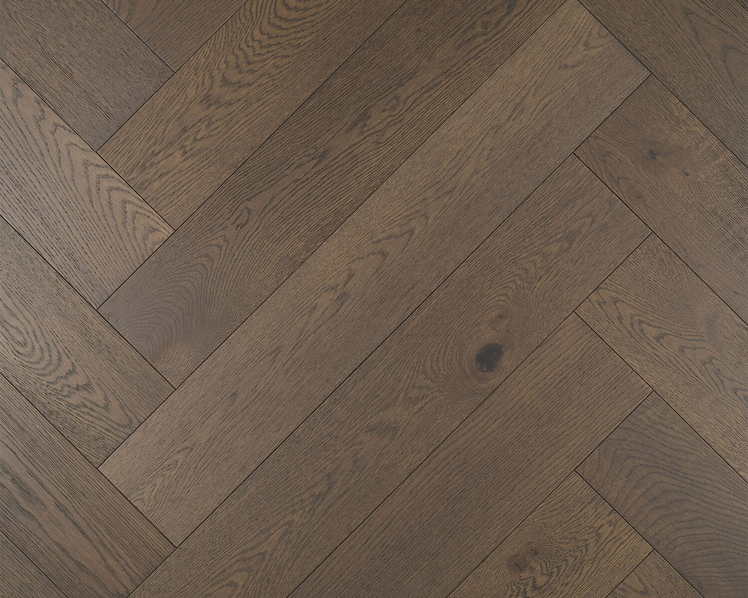 Terra Mater WildOak Arlo Herringbone Engineered Timber Onyx Pearl