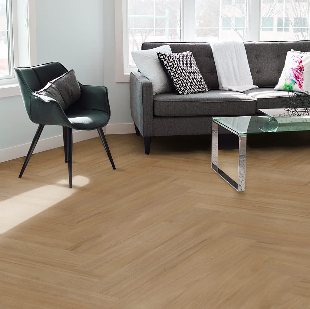 Desire Herringbone Vinyl Plank Bishop