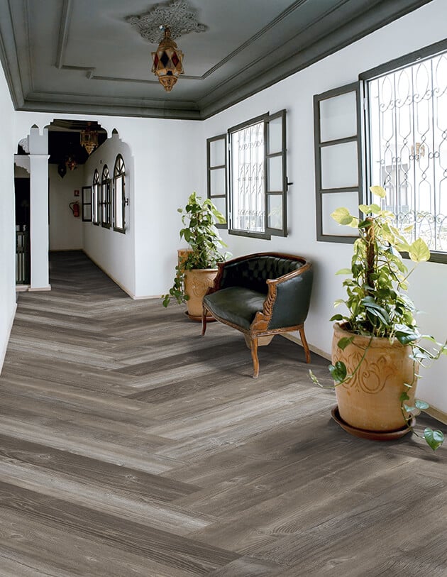 Desire Herringbone Vinyl Plank Bradford