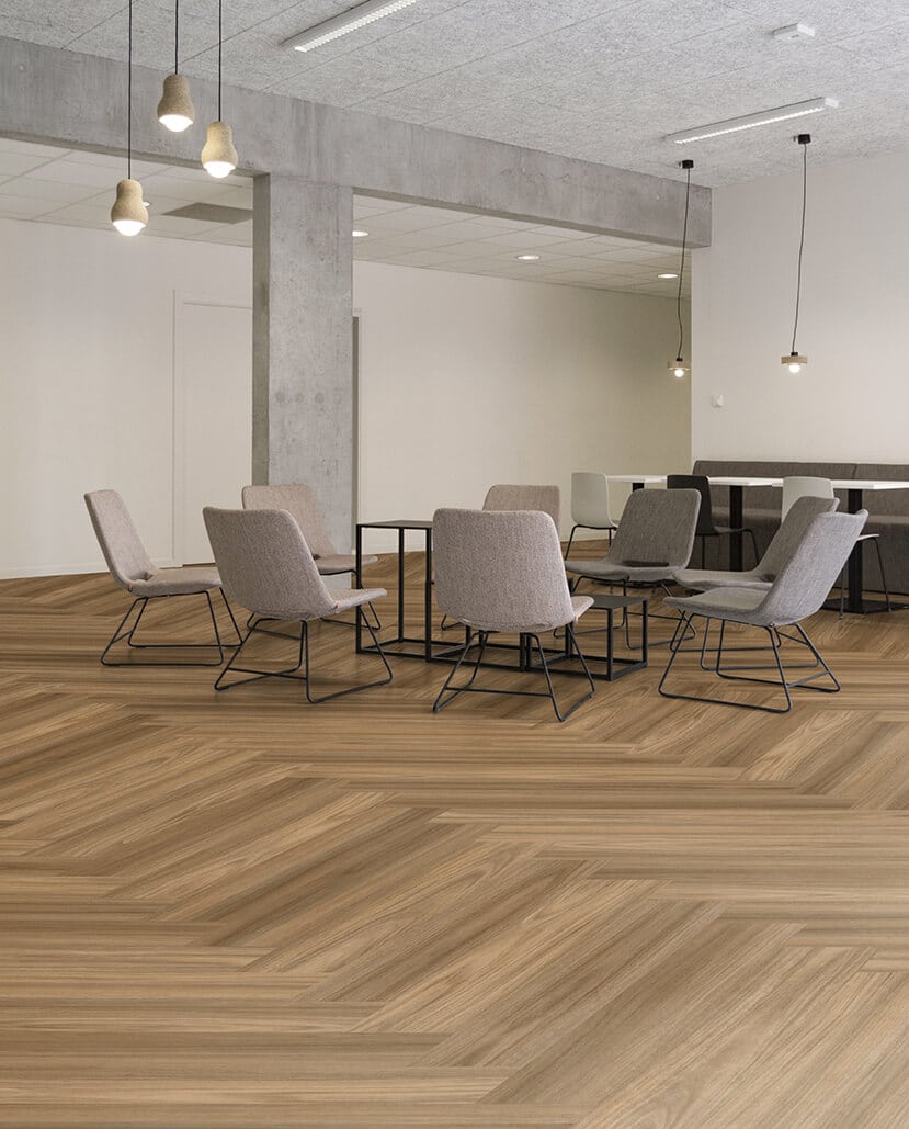 Desire Herringbone Vinyl Plank Lopez