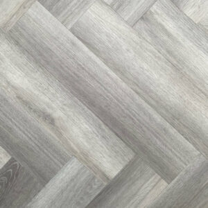 HTT Duro Herringbone Estate Grey Oak